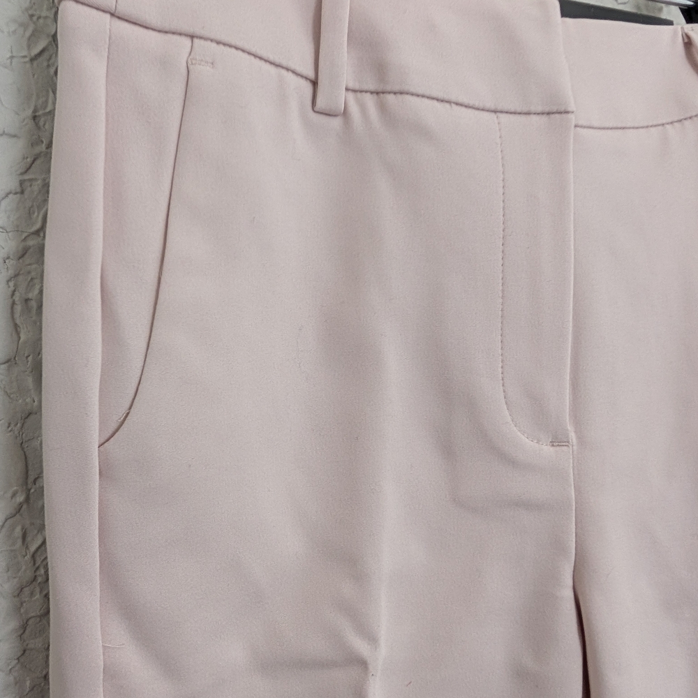 RW&CO. Pink Tailored Trousers with Textured Fabric
